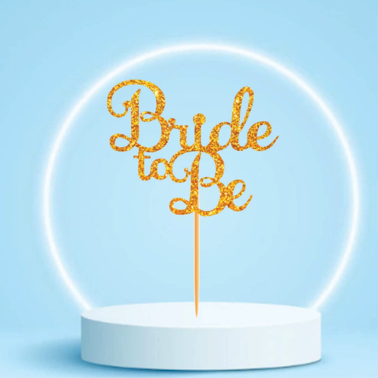 Bride to be Topper (GP6) - Paper Fold