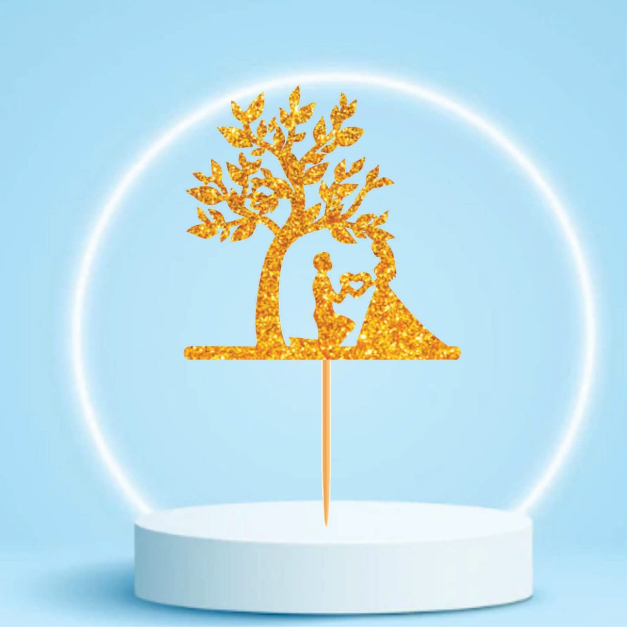 Couple Topper (GP4) - Paper Fold