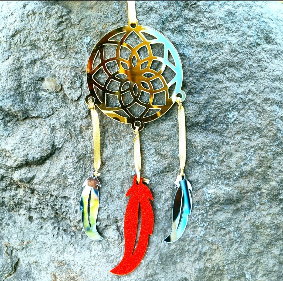 Acrylic Dream Catcher Big - Paper Fold