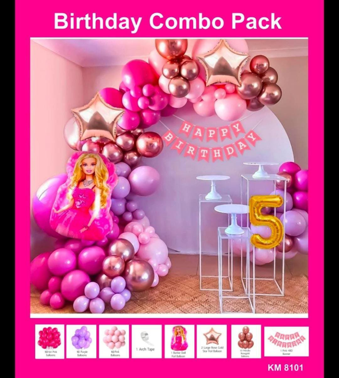 Bday Combo (balloon decorn) - Paper Fold