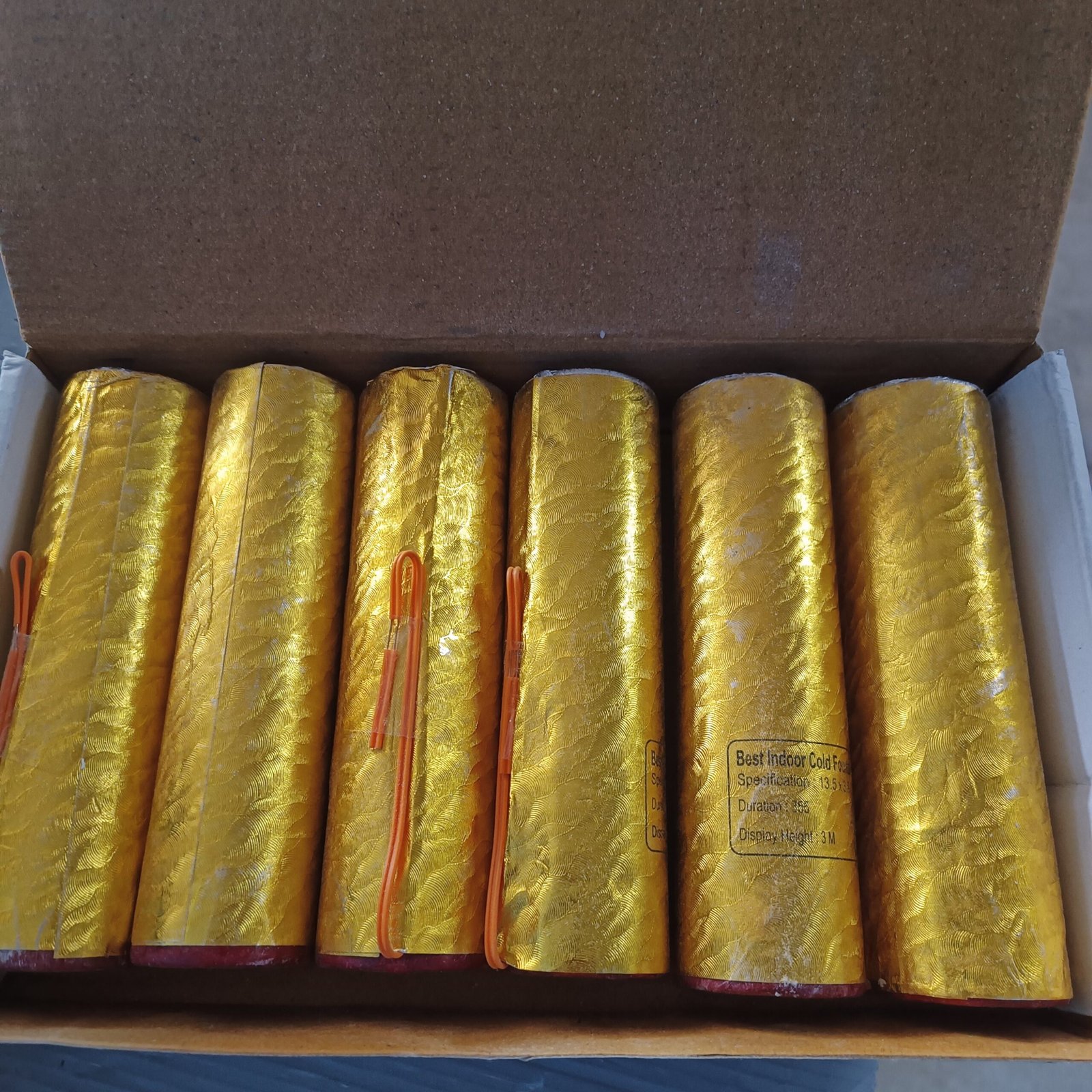 Cold Pyro fire (6pc box) - Paper Fold