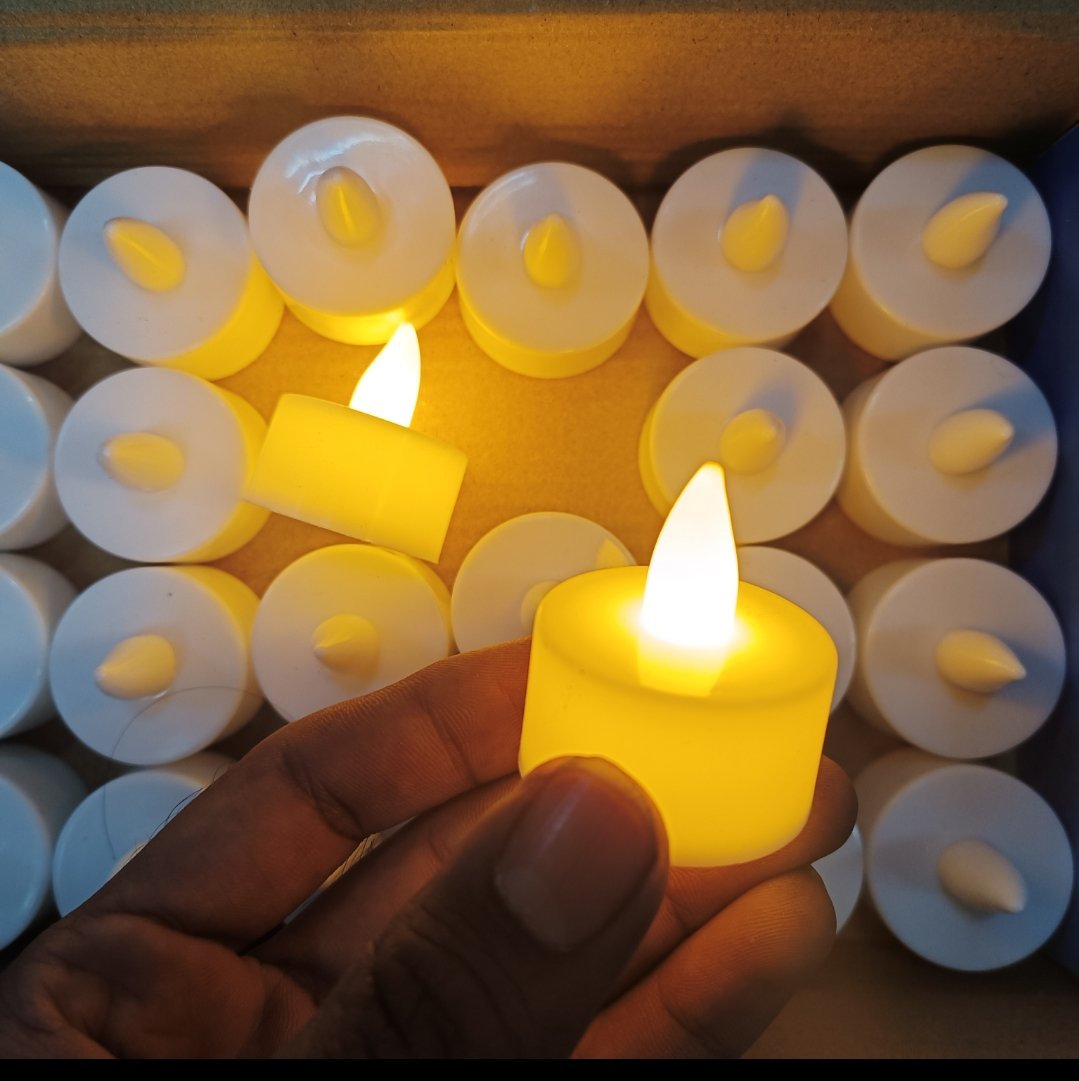 LED candle (1pc) - Paper Fold