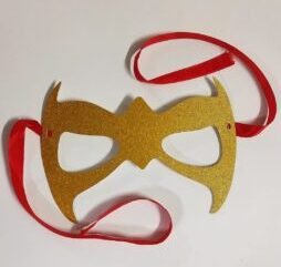 Party Mask- SuperHero [gold] - bakecave